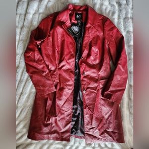 Hot Topic/Midnight Hour/Buffy The Vampire Slayer coat (pleather)...